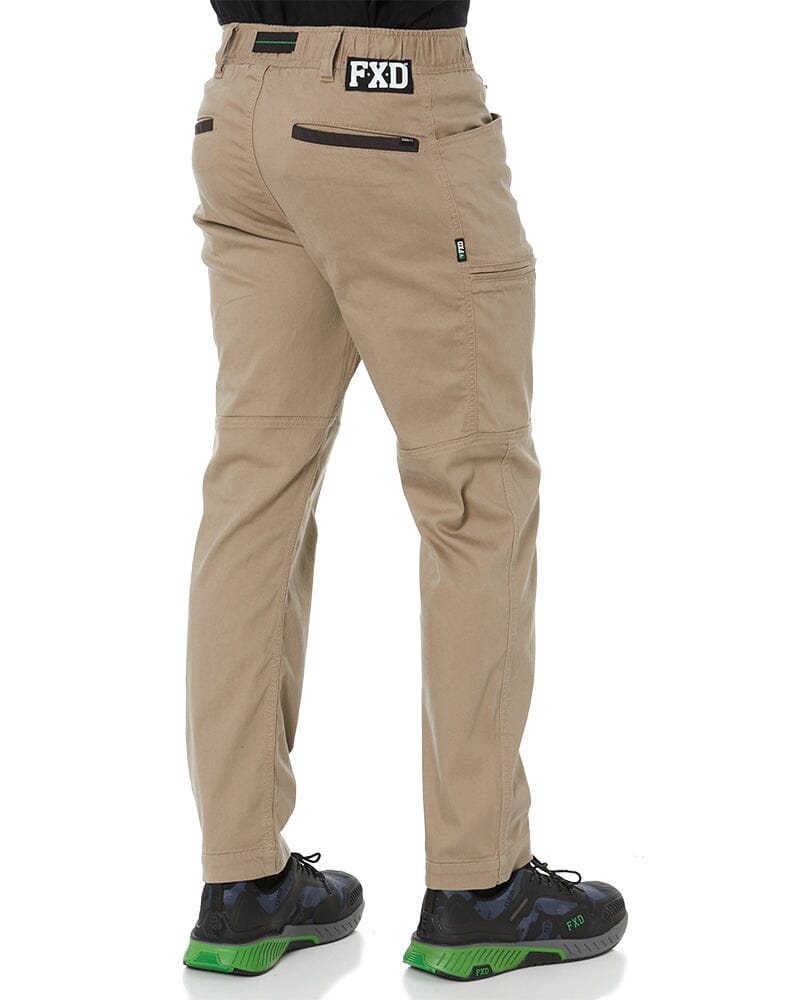 Bad 247 Slim Fit Cuffed Elastic Waist  Cuff Chino Work Pants  BrandwearNZ  Wholesale  B2B Supplier