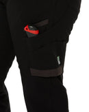 WP-7W Womens Stretch Ripstop Work Pant - Black