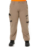 WP-7W Womens Stretch Ripstop Work Pant - Khaki