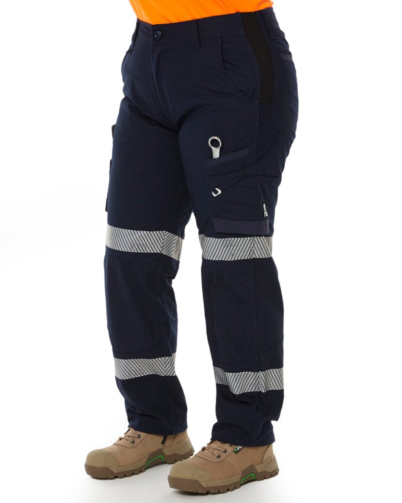 WP-7WT Womens Stretch Ripstop Taped Work Pant - Navy