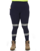 WP-9WT Womens Taped Work Legging - Navy