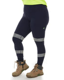WP-9WT Womens Taped Work Legging - Navy