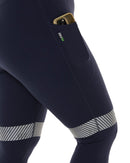 WP-9WT Womens Taped Work Legging - Navy