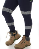 Tradies WP-9WT Womens Taped Work Legging Value Pack - Navy