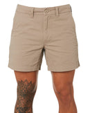 Tradies WS-2 Lightweight Work Shorts 2 Value Pack - Khaki/Khaki