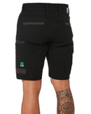 Tradies WS-3 Stretch Work Shorts 2 Value Pack - Black/Black