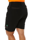 WS-5W Womens Stretch Ripstop Work Short - Black