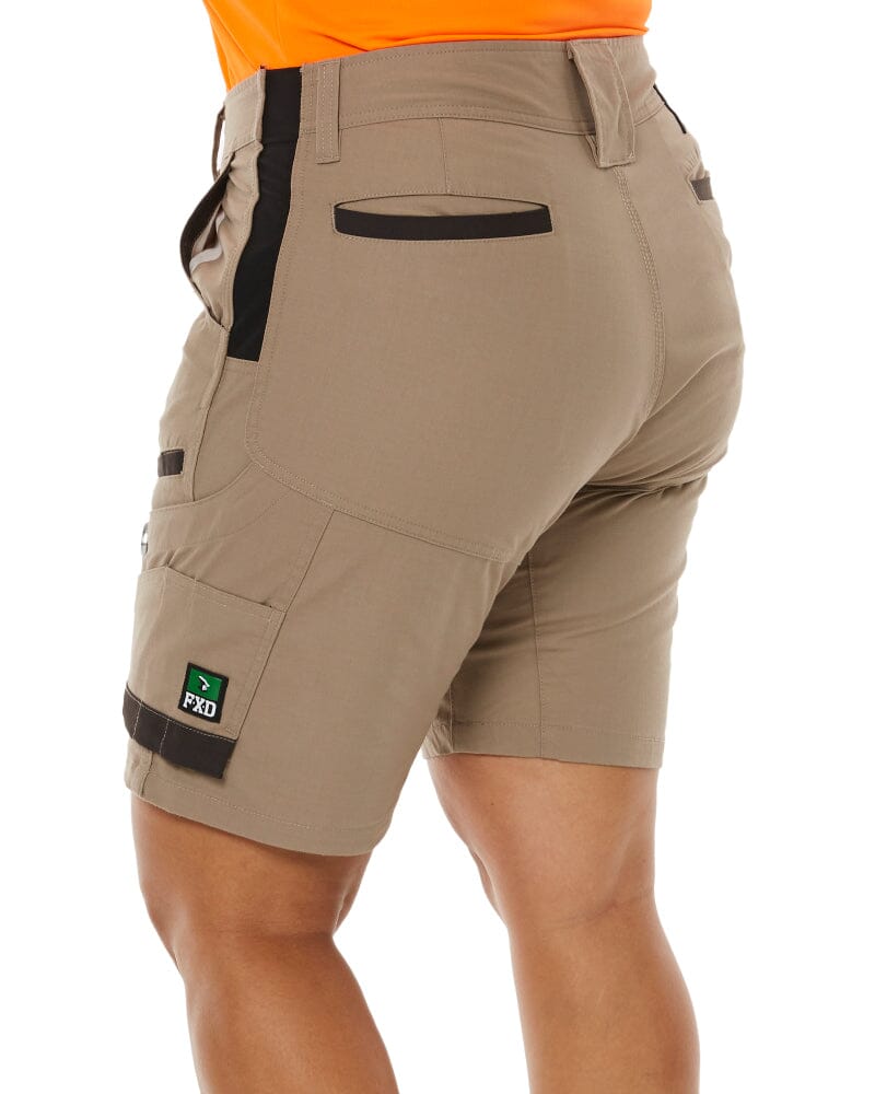 WS-5W Womens Stretch Ripstop Work Short - Khaki