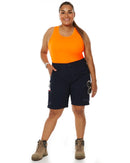 WS-5W Womens Stretch Ripstop Work Short - Navy