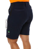 WS-5W Womens Stretch Ripstop Work Short - Navy