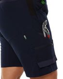 WS-5W Womens Stretch Ripstop Work Short - Navy
