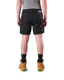 Tradies WS-6 Comfort Waist Stretch Cargo Short 2 Value Pack - Black/Black