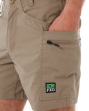 WS-6 Comfort Waist Stretch Cargo Short - Khaki