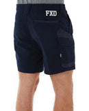 WS-7 Elastic Waist Stretch Utility Short - Navy