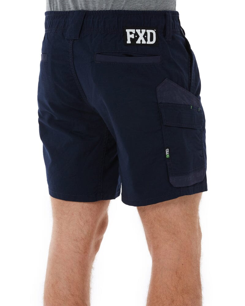 WS-7 Elastic Waist Stretch Utility Short - Navy