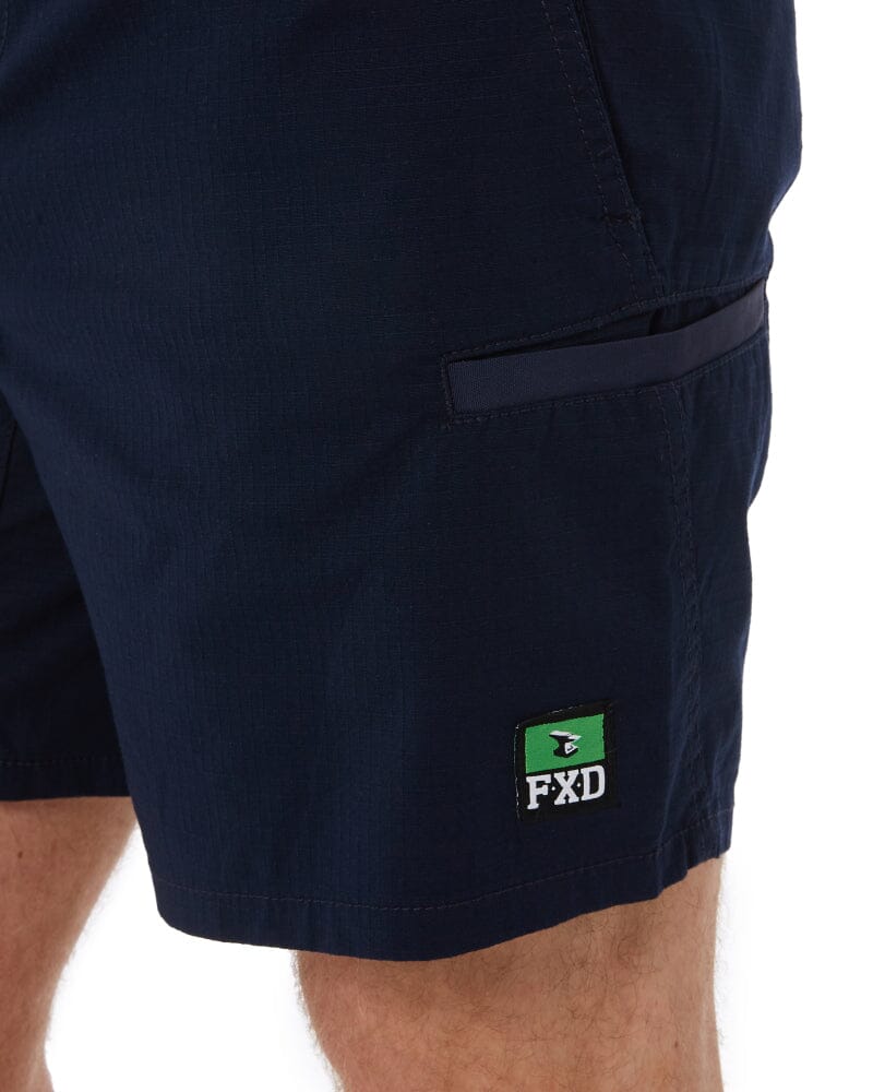 WS-7 Elastic Waist Stretch Utility Short - Navy