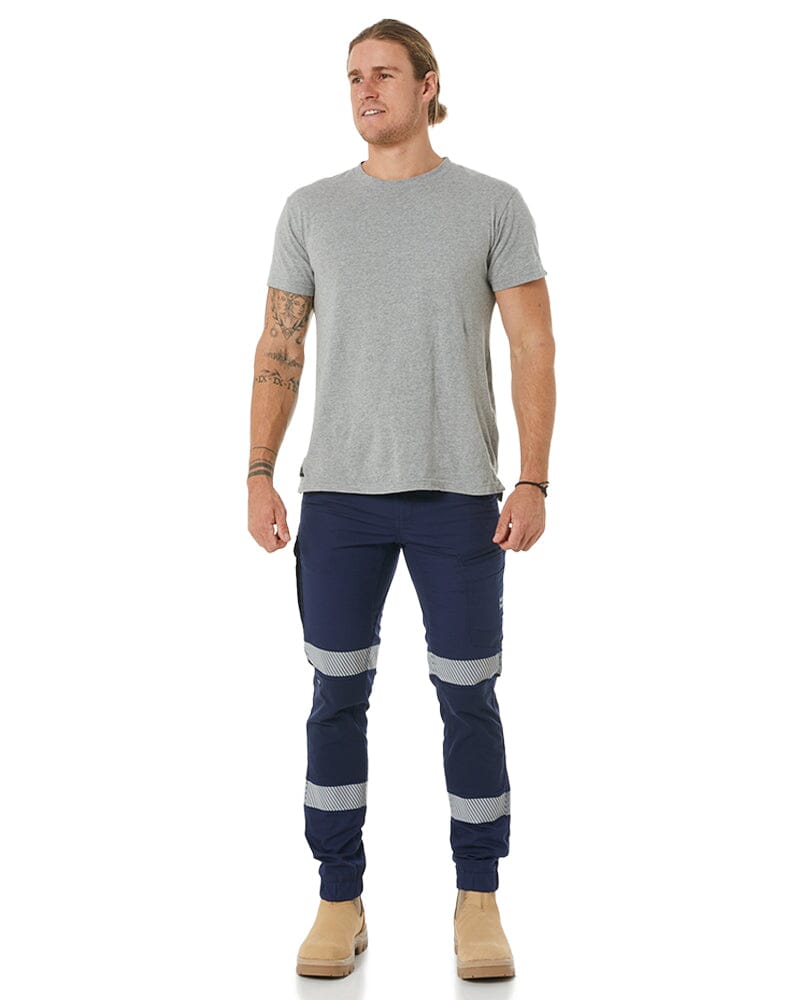 Raptor Cuff Pant With Tape - Navy