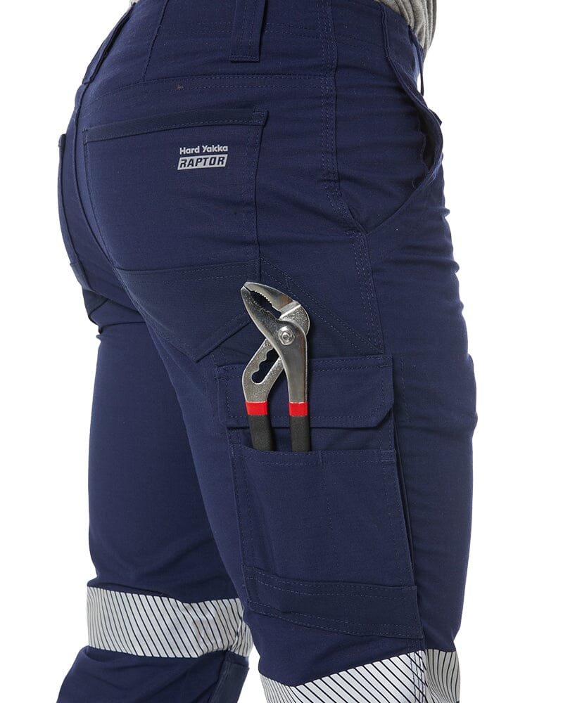 Raptor Cuff Pant With Tape - Navy