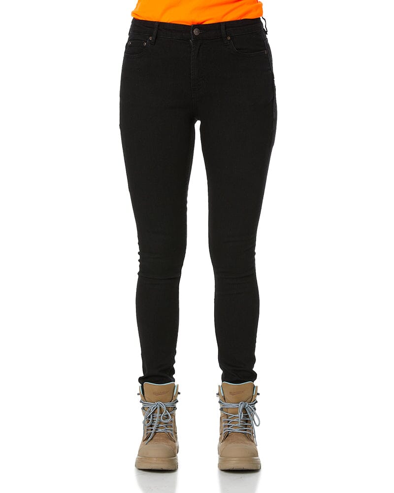 Hard Yakka Womens Jeggings Black Buy Online - Main Image