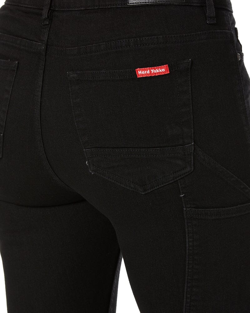 Womens Work Stretch Leggings - Black