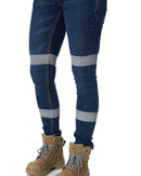 Womens Taped Jegging - Indigo