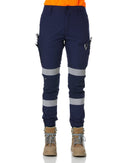 Womens Raptor Cuff With Tape - Navy