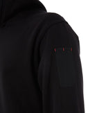 Brushed Fleece Hoodie - Black