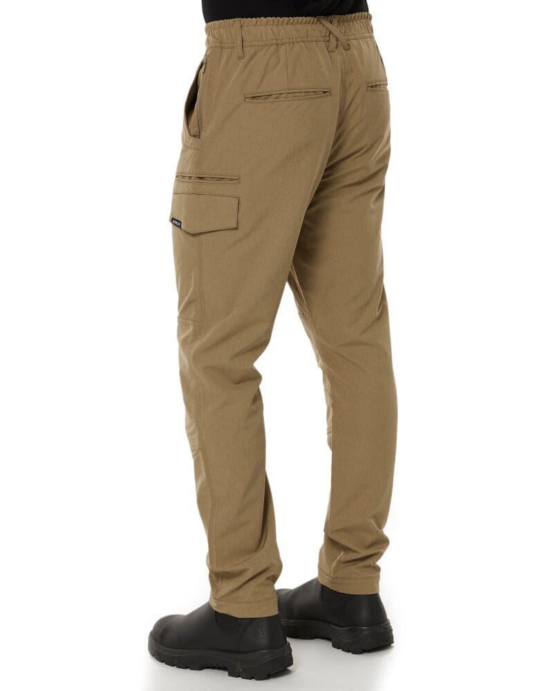 Jetpilot Jet-Lite Hybrid Elastic Waist Work Pants Khaki Buy Online