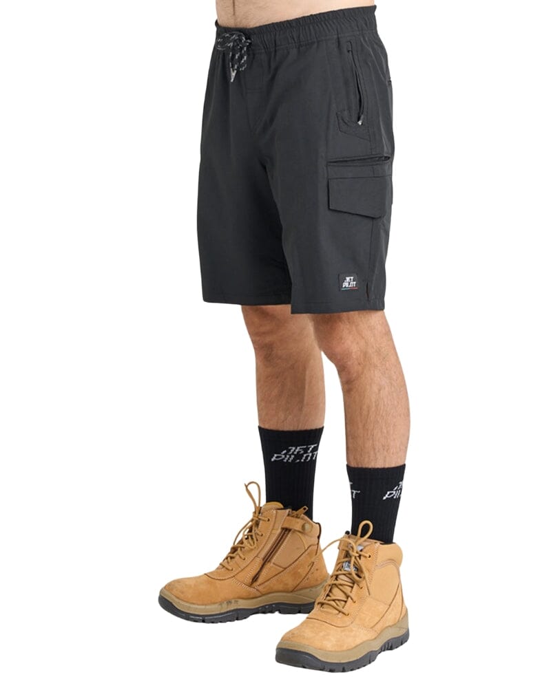 Jet-Lite Hybrid Utility Short - Black