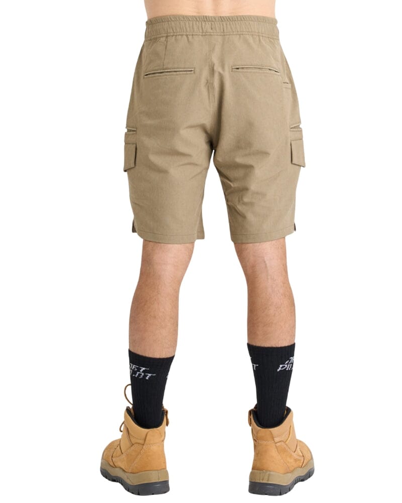 Jet-Lite Hybrid Utility Short - Khaki