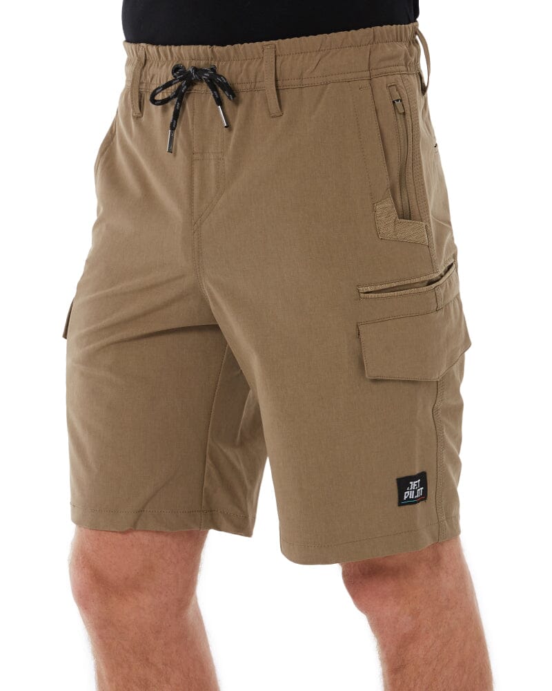 Jet-Lite Hybrid Utility Short - Khaki