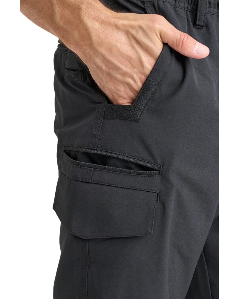 Jet-Lite Hybrid Elastic Waist Cuff Pant - Black