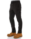 Jet-Lite Hybrid Elastic Waist Cuff Pant - Black