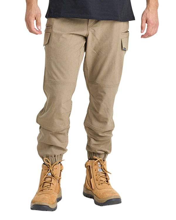 Jet-Lite Hybrid Elastic Waist Cuff Pant - Khaki