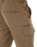 Jet-Lite Hybrid Elastic Waist Cuff Pant - Khaki
