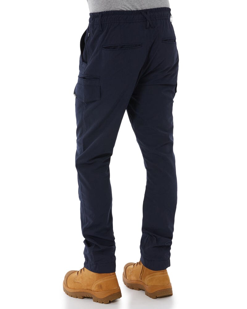 Jet-Lite Hybrid Elastic Waist Cuff Pant - Navy