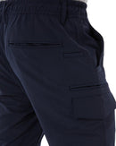 Jet-Lite Hybrid Elastic Waist Cuff Pant - Navy