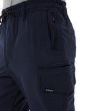 Jet-Lite Hybrid Elastic Waist Cuff Pant - Navy