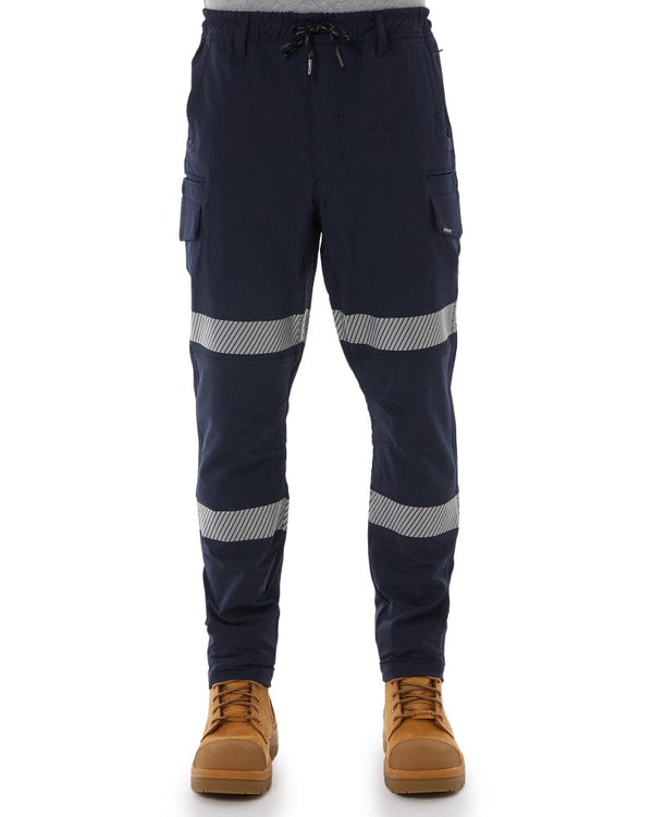 Jet-Lite Hybrid Taped Elastic Waist Pant - Navy