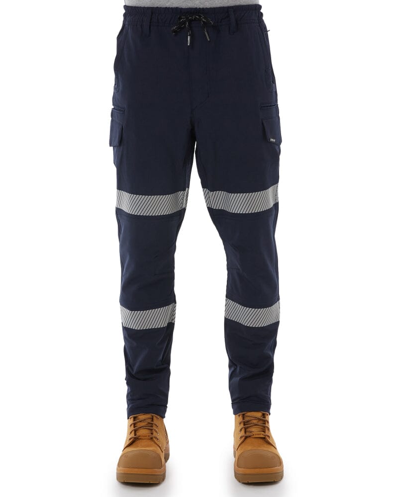 Jet-Lite Hybrid Taped Elastic Waist Pant - Navy