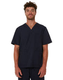 Unisex Scrubs Top - Navy