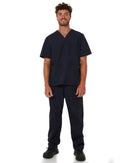 Unisex Scrubs Top - Navy