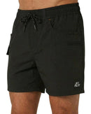 Jet-Lite Elastic Waist Walkshort - Black