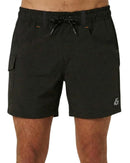 Jet-Lite Elastic Waist Walkshort - Black