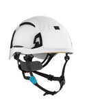 EVO Alta Skyworker Vented Helmet With Wheel Ratchet - White