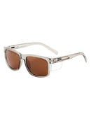 Kenneth Brown Polarised Safety Glasses - Steel