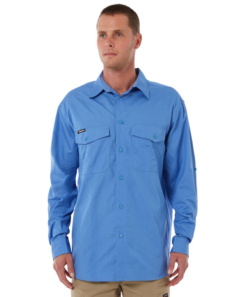 Workcool 2 Long Sleeve Shirt - Sky
