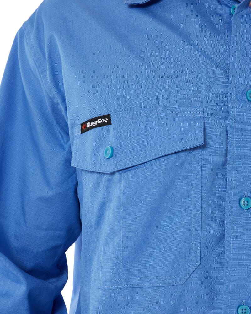 Workcool 2 Long Sleeve Shirt - Sky
