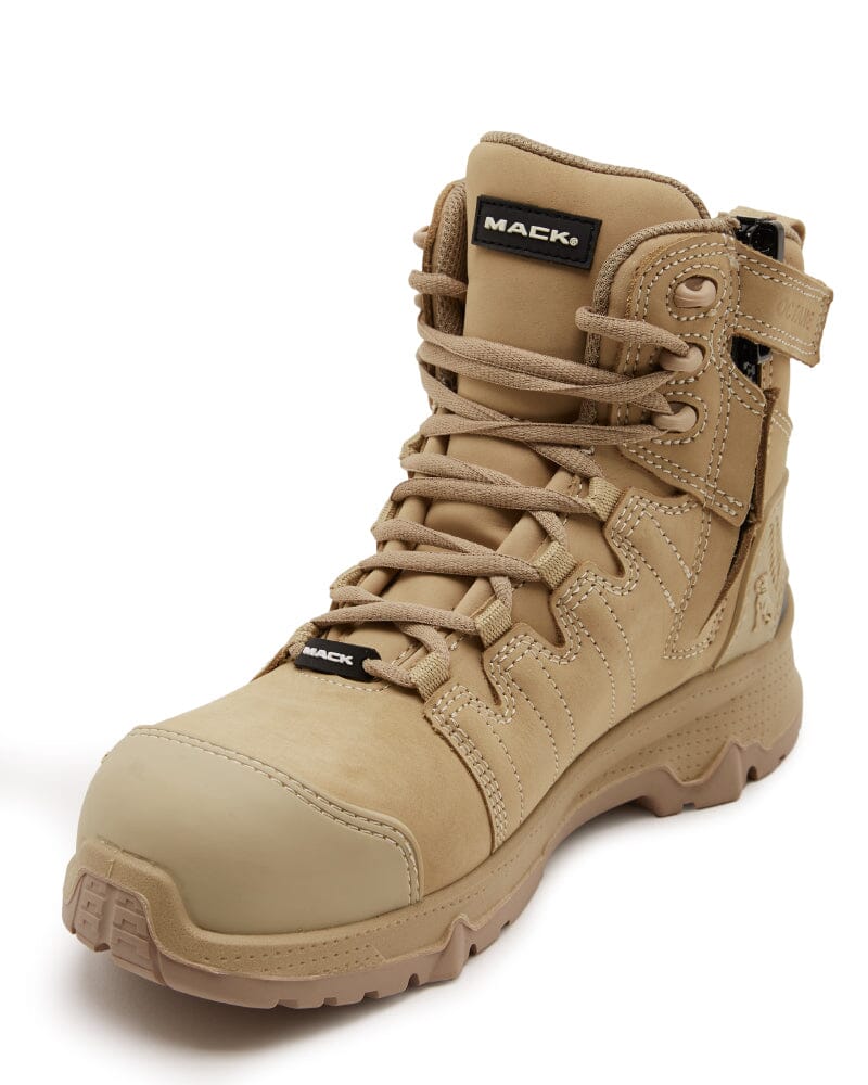 Mack Octane 2.0 Zip Side Safety Boot - Sand | Buy Online