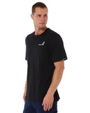 Classic Cotton Crew Neck SS Shirt - Black